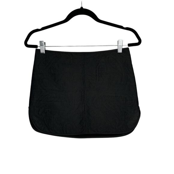Alexander Wang Textured Black Mini Skirt - Picture 1 of 9